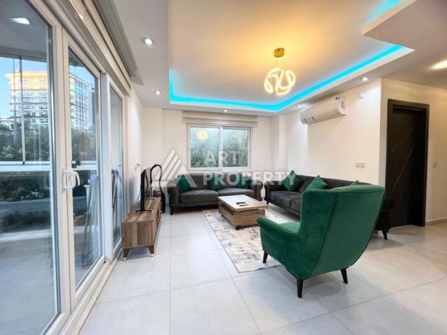 Квартира 1+1 с мебелью в новом доме 2023 года в районе Авсаллар - Ракурс 0