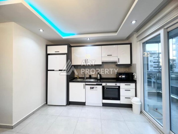 Квартира 1+1 с мебелью в новом доме 2023 года в районе Авсаллар - Ракурс 9