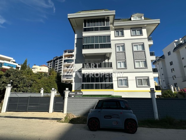 Квартира 1+1 с мебелью в новом доме 2023 года в районе Авсаллар - Ракурс 12