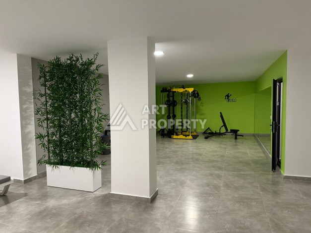 Квартира 1+1 с мебелью в новом доме 2023 года в районе Авсаллар - Ракурс 15