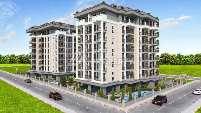 Элитная резиденция с квартирами 1+1, 2+1 и 3+1 в центре Алании. - Ракурс 0