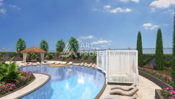 Элитная резиденция с квартирами 1+1, 2+1 и 3+1 в центре Алании. - Ракурс 2