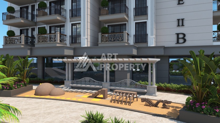 Элитная резиденция с квартирами 1+1, 2+1 и 3+1 в центре Алании. - Ракурс 2