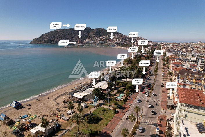 Элитная резиденция с квартирами 1+1, 2+1 и 3+1 в центре Алании. - Ракурс 4