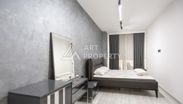 Шикарная квартира 2+1 с видом на море и большой террасой в Махмутларе - Ракурс 11