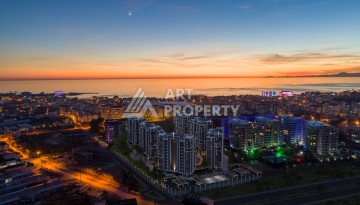 Квартира 2+1 в новой элитной резиденции, 82 кв.м. Авсаллар, Алания - Ракурс 2