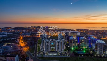 Квартира 2+1 в новой элитной резиденции, 82 кв.м. Авсаллар, Алания - Ракурс 4