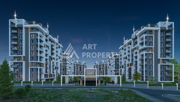 Квартира 2+1 в новой элитной резиденции, 82 кв.м. Авсаллар, Алания - Ракурс 13