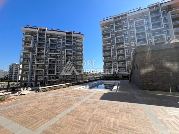 Квартира 2+1 в новой элитной резиденции, 82 кв.м. Авсаллар, Алания - Ракурс 14