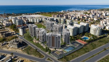 Квартира 2+1 в новой элитной резиденции, 82 кв.м. Авсаллар, Алания - Ракурс 20