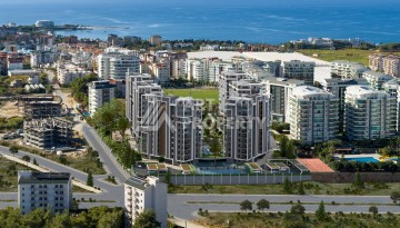 Квартира 2+1 в новой элитной резиденции, 82 кв.м. Авсаллар, Алания - Ракурс 25