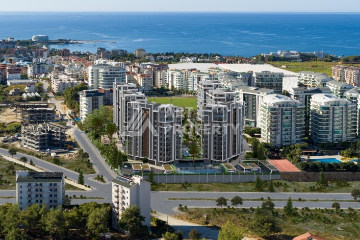 Квартира 2+1 в новой элитной резиденции, 82 кв.м. Авсаллар, Алания - Ракурс 24