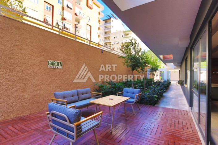 Стильная квартира 1+1 в новом доме у пляжа Кейкубат — 250 метров до моря - Ракурс 19