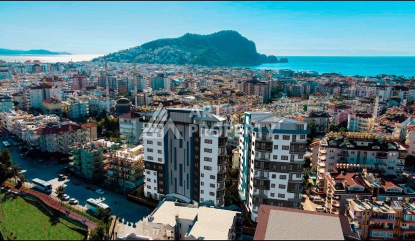 Трёхкомнатная квартира 2+1 в 700 метрах от пляжа Клеопатры в новом доме - Ракурс 0