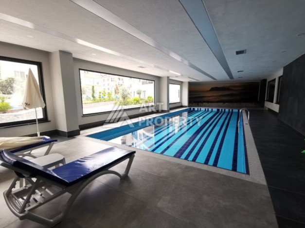 Трёхкомнатная квартира 2+1 в 700 метрах от пляжа Клеопатры в новом доме - Ракурс 1