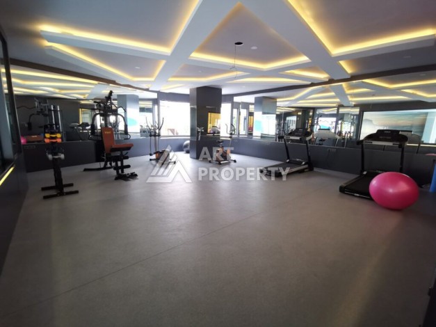 Трёхкомнатная квартира 2+1 в 700 метрах от пляжа Клеопатры в новом доме - Ракурс 19