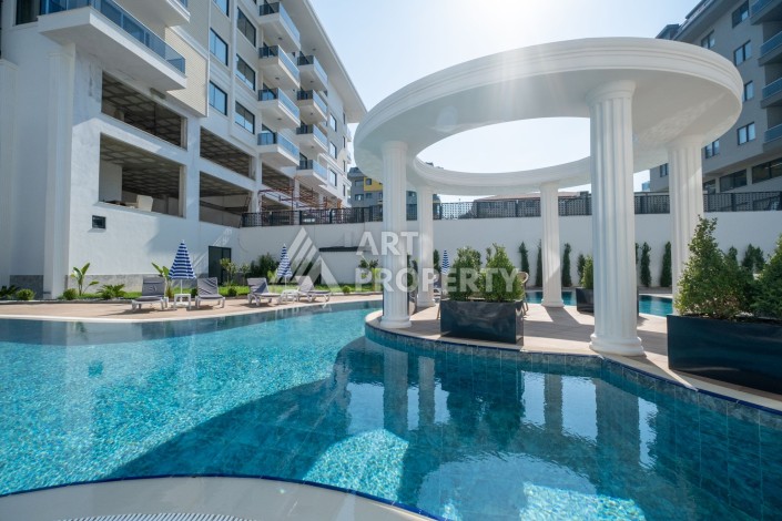 Пентхаус 2+1 с панорамным видом на море в Каргыджаке, 100 метров до пляжа - Ракурс 1