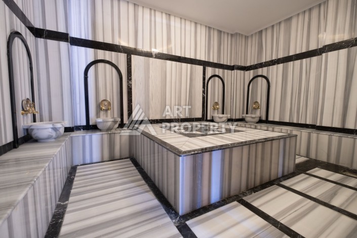 Пентхаус 2+1 с панорамным видом на море в Каргыджаке, 100 метров до пляжа - Ракурс 5