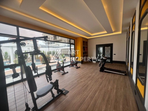 Пентхаус 2+1 с панорамным видом на море в Каргыджаке, 100 метров до пляжа - Ракурс 9