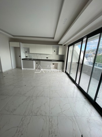 Пентхаус 2+1 с панорамным видом на море в Каргыджаке, 100 метров до пляжа - Ракурс 17