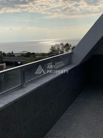 Пентхаус 2+1 с панорамным видом на море в Каргыджаке, 100 метров до пляжа - Ракурс 22