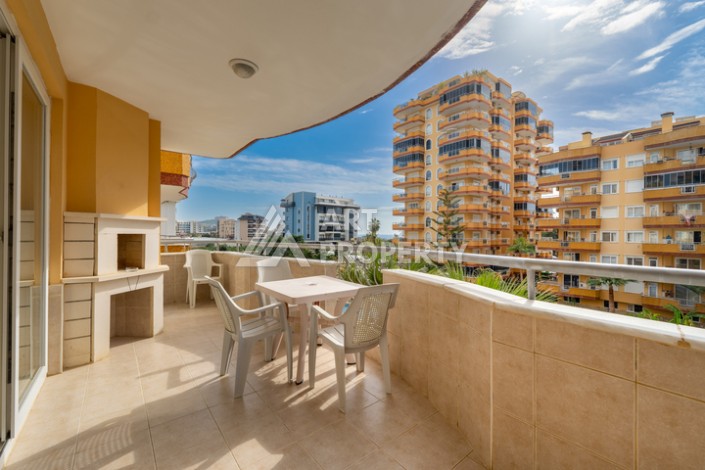 Просторная квартира 2+1 на первой береговой линии в Махмутларе — 50 метров до моря - Ракурс 19