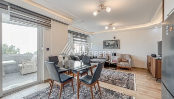 Квартира 2+1 на первой береговой линии в Махмутларе с панорамным видом на море - Ракурс 3