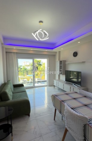 Меблированная квартира 1+1 в элитном ЖК, 48 кв.м. в Авсалларе - Ракурс 15