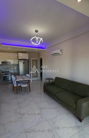 Меблированная квартира 1+1 в элитном ЖК, 48 кв.м. в Авсалларе - Ракурс 18