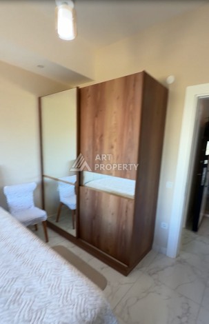 Меблированная квартира 1+1 в элитном ЖК, 48 кв.м. в Авсалларе - Ракурс 24