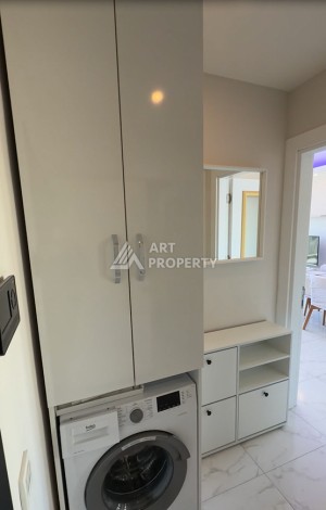 Меблированная квартира 1+1 в элитном ЖК, 48 кв.м. в Авсалларе - Ракурс 25