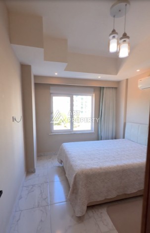 Меблированная квартира 1+1 в элитном ЖК, 48 кв.м. в Авсалларе - Ракурс 26