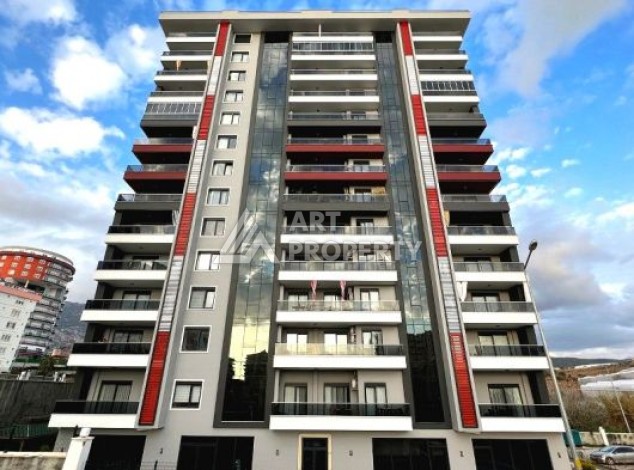 Просторная квартира 2+1 с видом на море в Махмутларе, 128 кв.м. - Ракурс 1