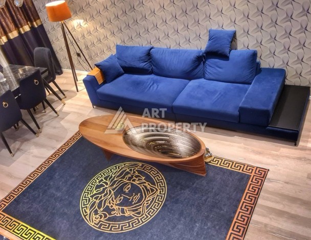 Просторная квартира 2+1 с видом на море в Махмутларе, 128 кв.м. - Ракурс 6