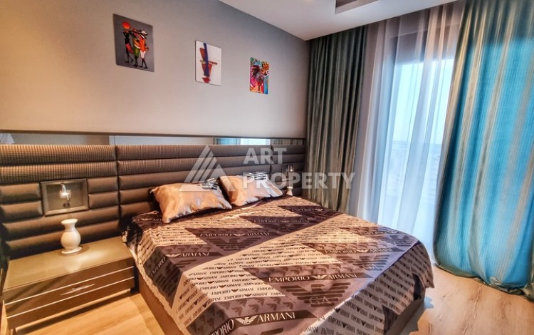 Просторная квартира 2+1 с видом на море в Махмутларе, 128 кв.м. - Ракурс 7