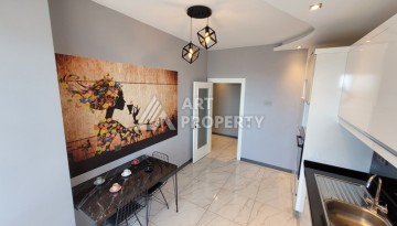 Просторная квартира 2+1 с видом на море в Махмутларе, 128 кв.м. - Ракурс 20