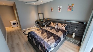 Просторная квартира 2+1 с видом на море в Махмутларе, 128 кв.м. - Ракурс 25