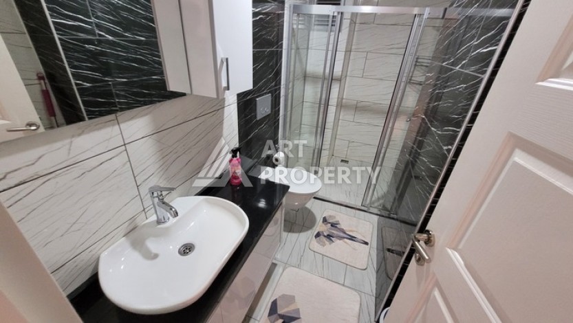 Просторная квартира 2+1 с видом на море в Махмутларе, 128 кв.м. - Ракурс 25