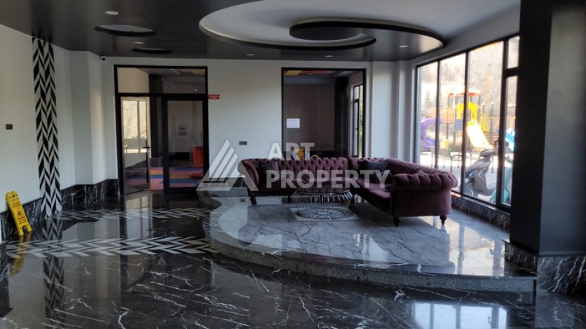 Просторная квартира 2+1 с видом на море в Махмутларе, 128 кв.м. - Ракурс 29