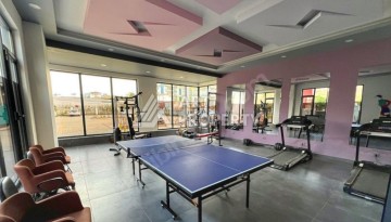 Просторная квартира 2+1 с видом на море в Махмутларе, 128 кв.м. - Ракурс 38