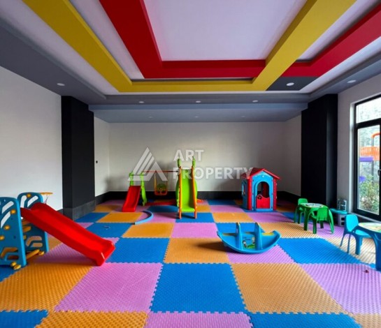 Просторная квартира 2+1 с видом на море в Махмутларе, 128 кв.м. - Ракурс 42