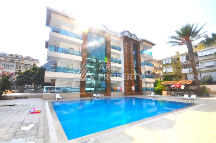 Меблированный дуплекс 2+1 в 400 м от пляжа Клеопатры - Ракурс 0