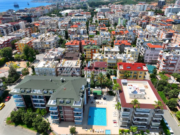 Меблированный дуплекс 2+1 в 400 м от пляжа Клеопатры - Ракурс 17