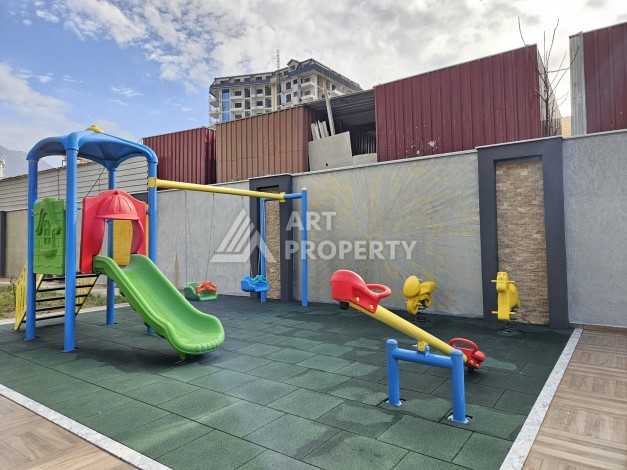 Две квартиры 1+1 с рассрочкой в новом комплексе в Махмутларе — 600 м до моря - Ракурс 7