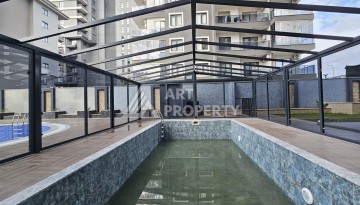 Две квартиры 1+1 с рассрочкой в новом комплексе в Махмутларе — 600 м до моря - Ракурс 10