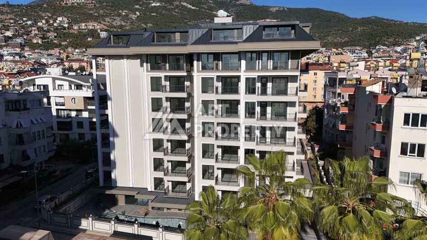 Квартиры от 60 до 164 кв.м. в элитной резиденции в центре Алании - Ракурс 30