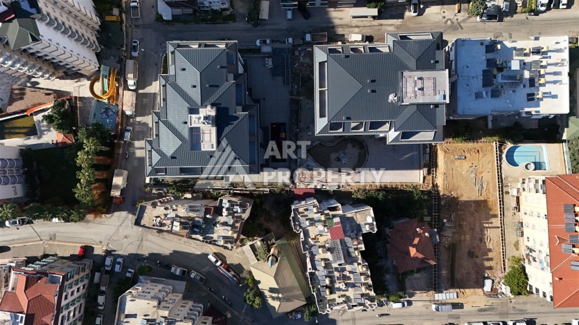 Квартиры от 60 до 164 кв.м. в элитной резиденции в центре Алании - Ракурс 35