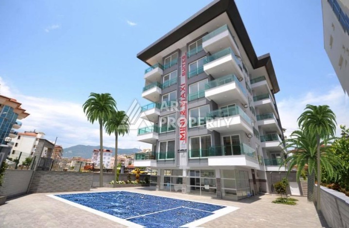 Дуплекс 2+1 с видом на горы в 350 м от моря в районе Оба - Ракурс 0