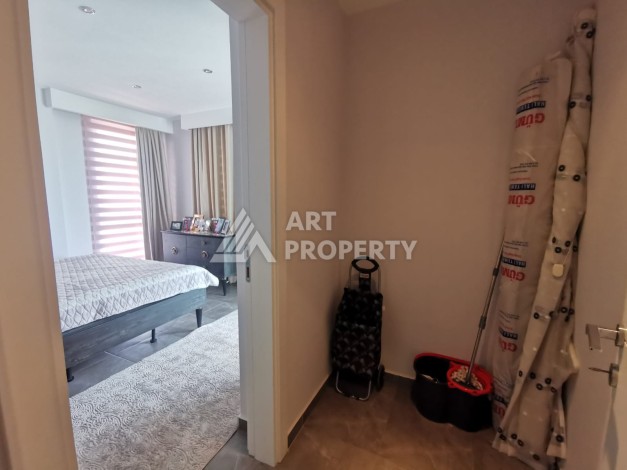 Дуплекс 2+1 с видом на горы в 350 м от моря в районе Оба - Ракурс 15