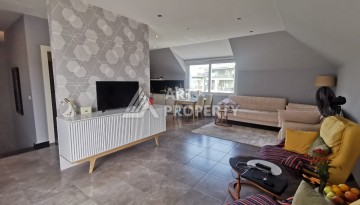 Дуплекс 2+1 с видом на горы в 350 м от моря в районе Оба - Ракурс 11